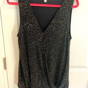 Eri+Ali blousy, sleeveless top. Size M, runs big, purchased at Anthropologie.